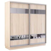 Dulap Mobildor-Lux Fox 220 x 60 x 240 / PAL / Stejar Sonoma