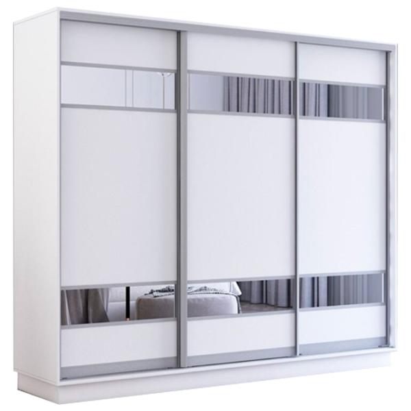 Dulap Mobildor-Lux Fox 250 x 60 x 210 / PAL / Alb photo 1