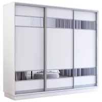 Dulap Mobildor-Lux Fox 240 x 60 x 240 / PAL / Alb