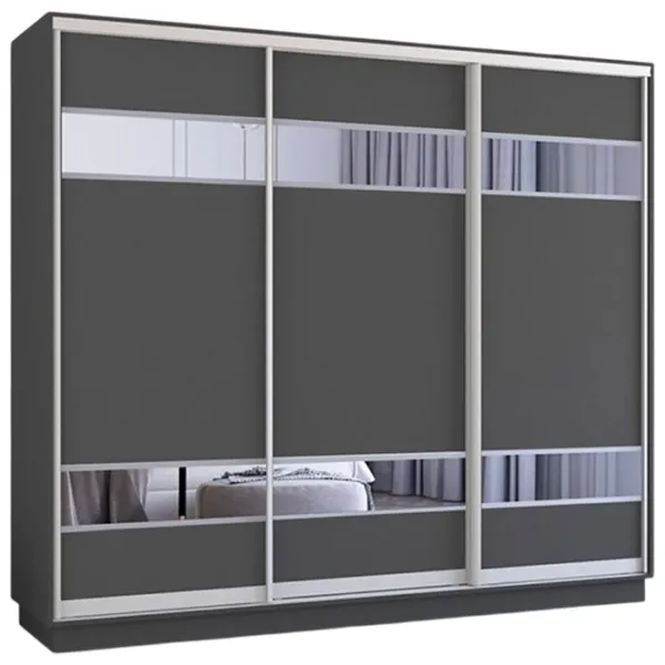 Dulap Mobildor-Lux Fox 240 x 60 x 220 / PAL / Antracite photo 1