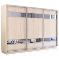 Шкаф Mobildor-Lux Fox 270 x 60см x 210 / ЛДСП / Дуб Сонома