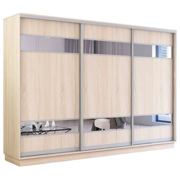 Шкаф Mobildor-Lux Fox 270 x 60см x 230 / ЛДСП / Дуб Сонома photo 1