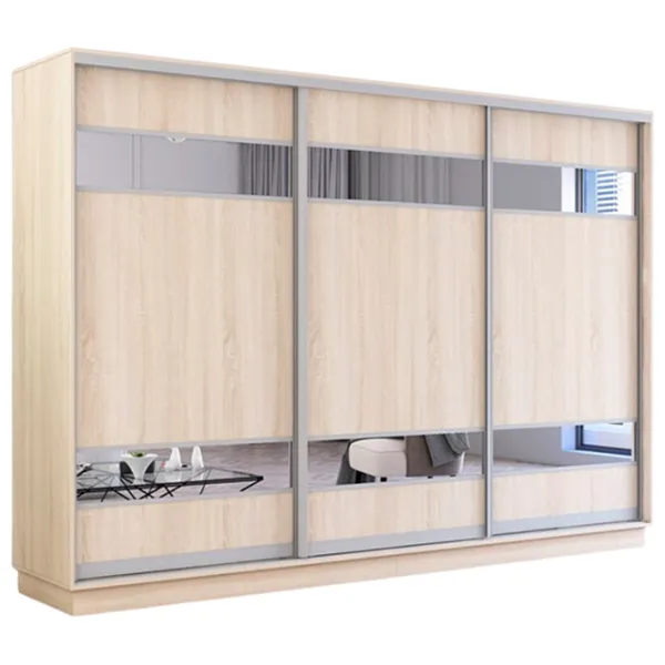 Шкаф Mobildor-Lux Fox 330 x 60см x 210 / ЛДСП / Дуб Сонома photo 1