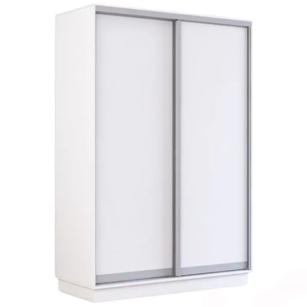 Шкаф Mobildor-Lux Fox 140 x 60см x 200 / ЛДСП / White photo 1