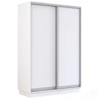 Шкаф Mobildor-Lux Fox 140 x 60см x 200 / ЛДСП / White