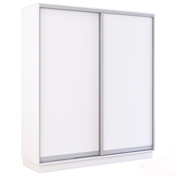 Dulap Mobildor-Lux Fox 180 x 60 x 200 / PAL / White photo 1