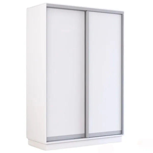 Шкаф Mobildor-Lux Fox 130 x 60см x 230 / ЛДСП / White photo 1