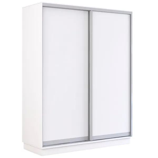 Dulap Mobildor-Lux Fox 150 x 60 x 230 / PAL / White photo 1