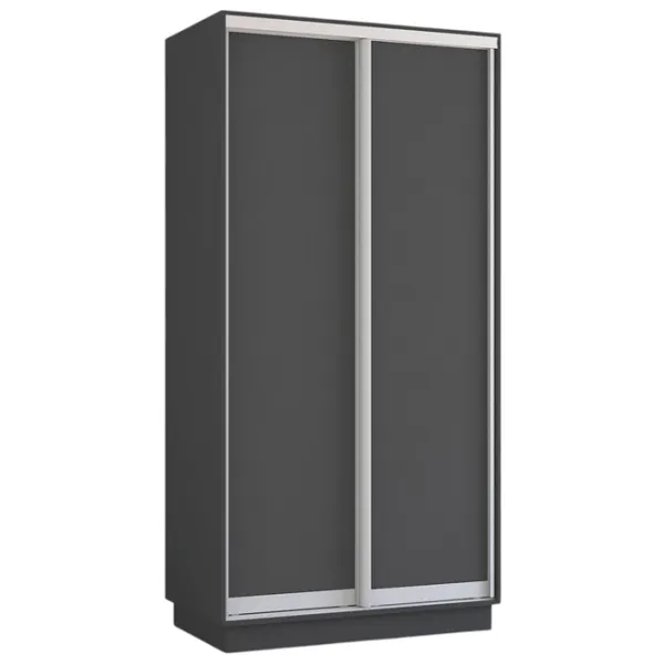 Шкаф Mobildor-Lux Fox 100 x 60см x 220 / ЛДСП / Antracit photo 1