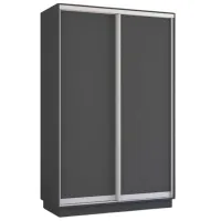 Шкаф Mobildor-Lux Fox 140 x 60см x 230 / ЛДСП / Antracit