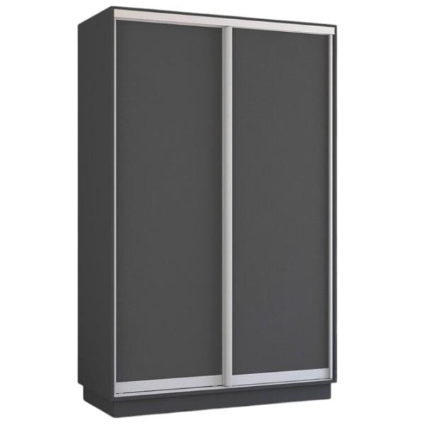 Шкаф Mobildor-Lux Fox 130 x 60см x 240 / ЛДСП / Antracit photo 1