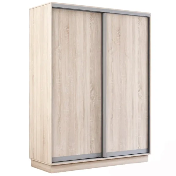 Dulap Mobildor-Lux Fox 150 x 60 x 200 / PAL / Sonoma photo 1