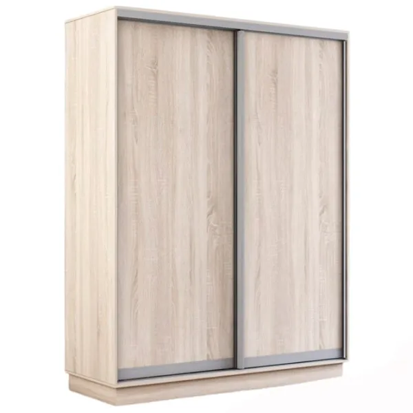 Шкаф Mobildor-Lux Fox 160 x 60см x 240 / ЛДСП / Sonoma photo 1