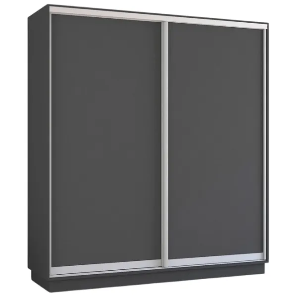 Dulap Mobildor-Lux Fox 200 x 60 x 200 / PAL / Antracit photo 1