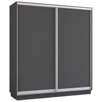 Шкаф Mobildor-Lux Fox 200 x 60см x 220 / ЛДСП / Antracit