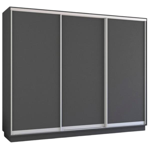 Шкаф Mobildor-Lux Fox 320 x 60см x 220 / ЛДСП / Антрацит photo 1