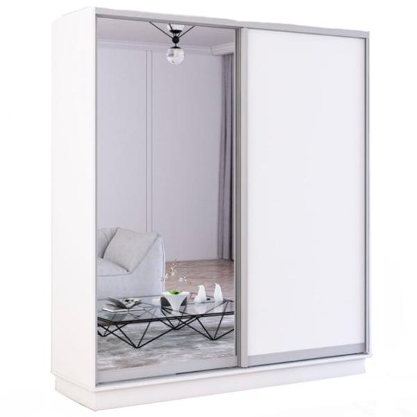 Dulap Mobildor-Lux Fox 170 x 60 x 210 / PAL / White photo 1