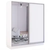 Dulap Mobildor-Lux Fox 170 x 60 x 210 / PAL / White