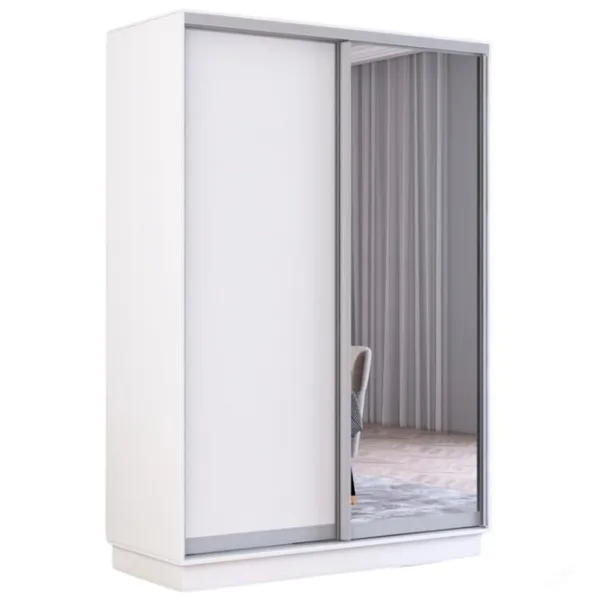 Dulap Mobildor-Lux Fox 130 x 60 x 230 / PAL / White photo 1