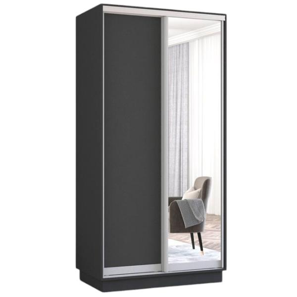 Шкаф Mobildor-Lux Fox 100.2 x 60см x 240 / ЛДСП / Antracit photo 1