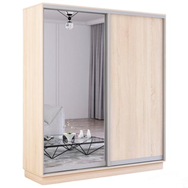 Dulap Mobildor-Lux Fox 180 x 60 x 240 / PAL / Sonoma photo 1