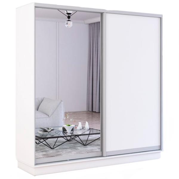 Шкаф Mobildor-Lux Fox 230 x 60см x 200 / ЛДСП / White photo 1