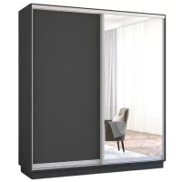 Dulap Mobildor-Lux Fox 190 x 60 x 200 / PAL / Antracit