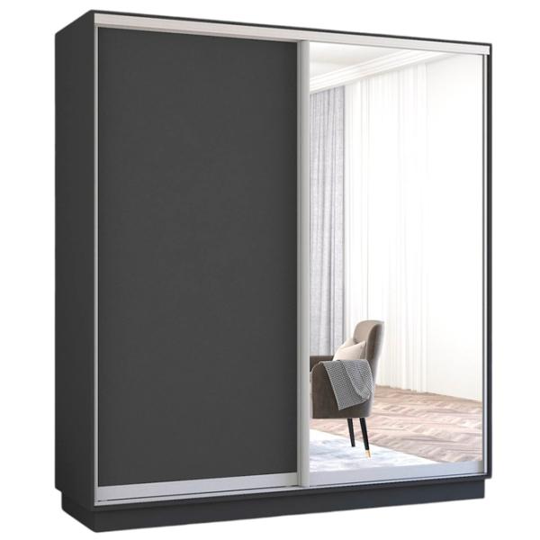 Dulap Mobildor-Lux Fox 190 x 60 x 240 / PAL / Antracit photo 1