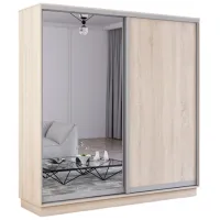 Шкаф Mobildor-Lux Fox 200 x 60см x 210 / ЛДСП / Sonoma