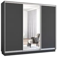 Dulap Mobildor-Lux Fox 240 x 60 x 210 / PAL / Antracit