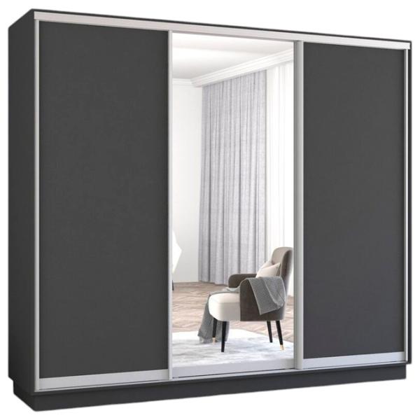 Шкаф Mobildor-Lux Fox 250 x 60см x 220 / ЛДСП / Antracit photo 1