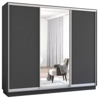 Шкаф Mobildor-Lux Fox 270 x 60см x 220 / ЛДСП / Antracit