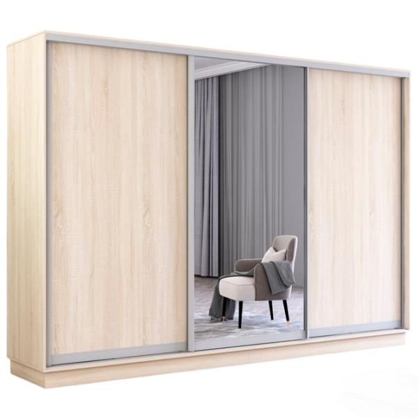 Dulap Mobildor-Lux Fox 340 x 60 x 200 / PAL / Sonoma photo 1