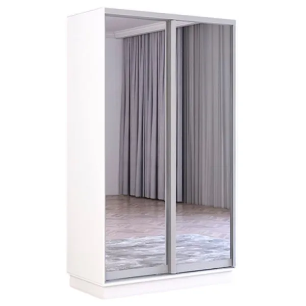 Шкаф Mobildor-Lux Fox 100 x 60см x 240 / ЛДСП / Белый photo 1