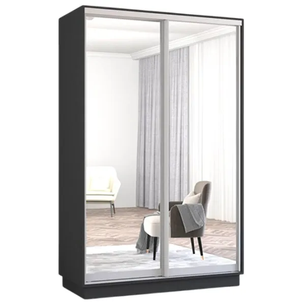 Dulap Mobildor-Lux Fox 140 x 60 x 200 / PAL / Antracit photo 1