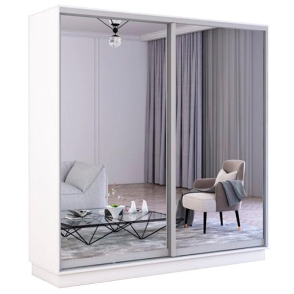 Dulap Mobildor-Lux Fox 220 x 60 x 200 / PAL / Alb photo 1