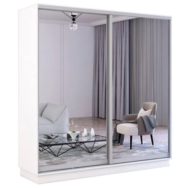 Dulap Mobildor-Lux Fox 210 x 60 x 230 / PAL / Alb photo 1