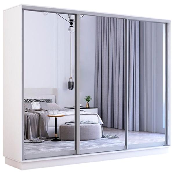 Dulap Mobildor-Lux Fox 260 x 60 x 220 / PAL / Alb photo 1