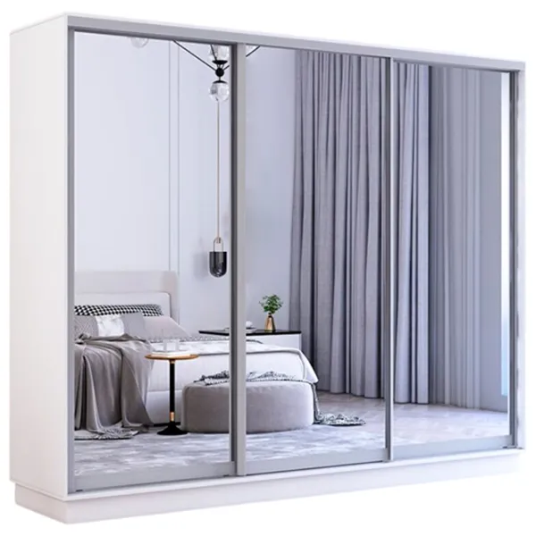 Dulap Mobildor-Lux Fox 240 x 60 x 240 / PAL / Alb photo 1