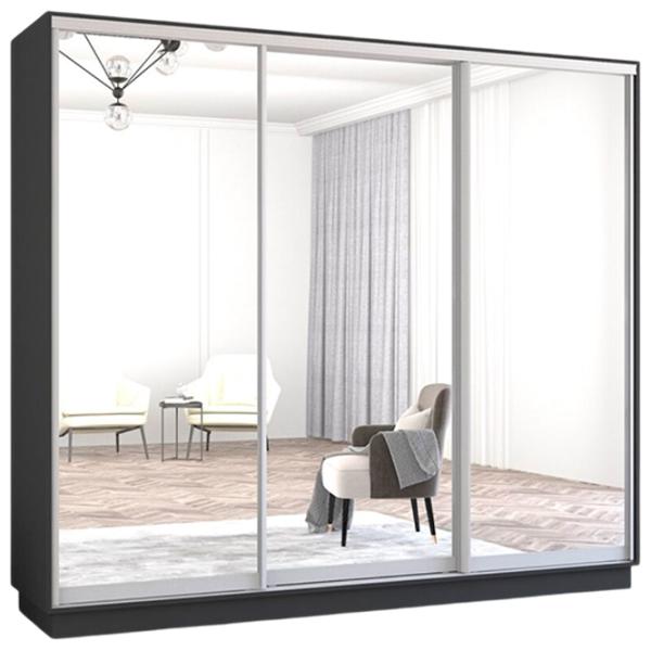 Шкаф Mobildor-Lux Fox 260 x 60см x 240 / ЛДСП / Antracit photo 1