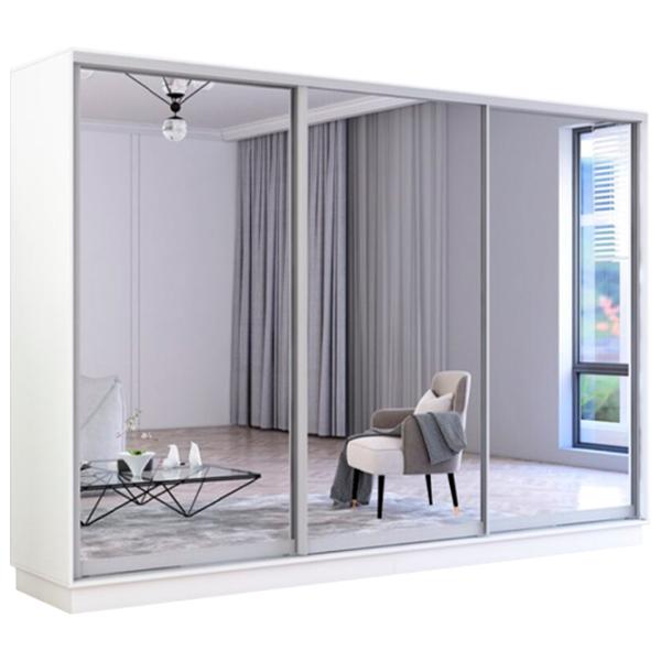 Шкаф Mobildor-Lux Fox 340 x 60см x 210 / ЛДСП / Белый photo 1