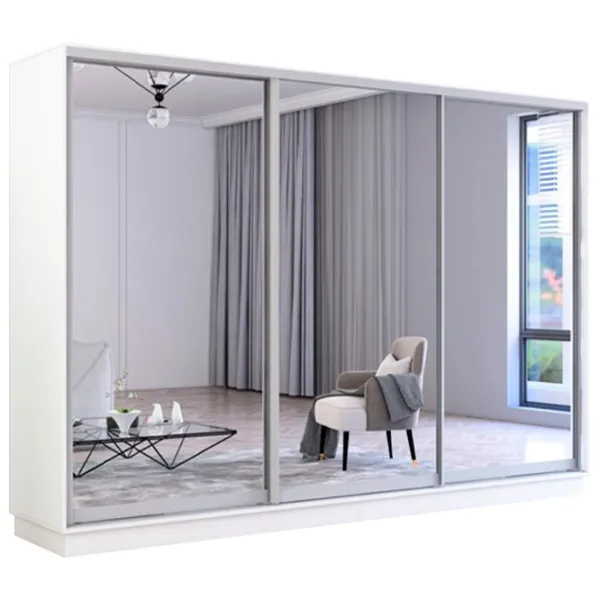 Шкаф Mobildor-Lux Fox 350 x 60см x 220 / ЛДСП / Белый photo 1