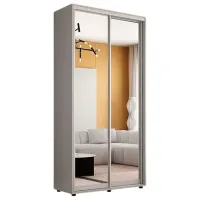 Шкаф Mobildor-Lux Compact 100 x 45см x 220 / ЛДСП / Светло серый