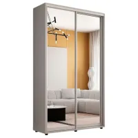 Dulap Mobildor-Lux Compact 130 x 45 x 220 / PAL / Gri deschis