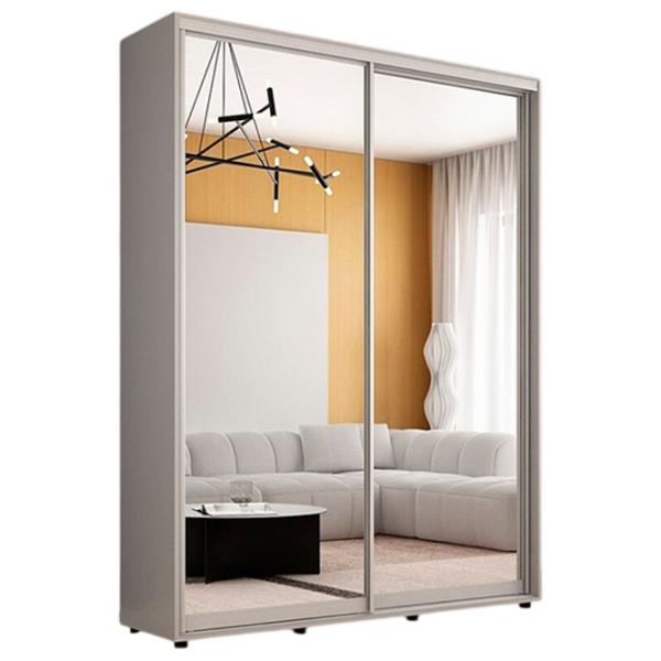 Dulap Mobildor-Lux Compact 160 x 45 x 220 / PAL / Gri deschis photo 1