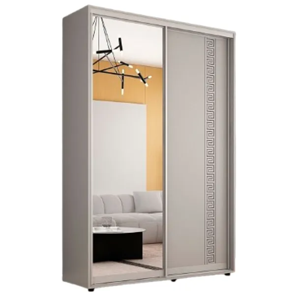 Dulap Mobildor-Lux Compact 150 x 45 x 220 / PAL / Gray photo 1