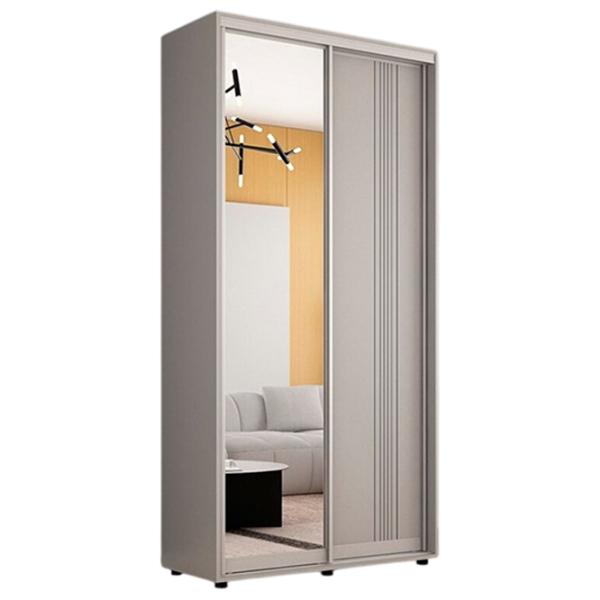 Dulap Mobildor-Lux Compact 100 x 45 x 220 / PAL / Gri deschis photo 1