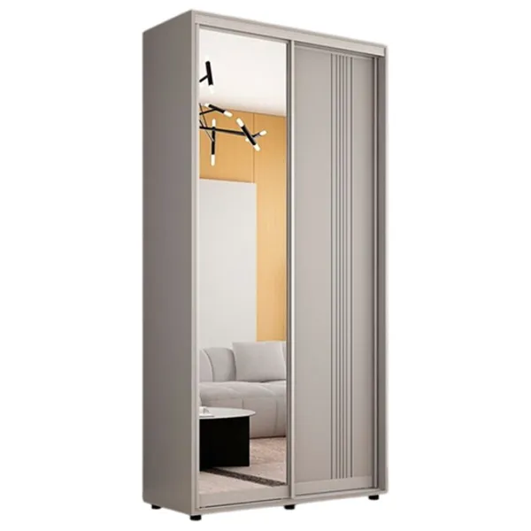 Dulap Mobildor-Lux Compact 110 x 45 x 220 / PAL / Gri deschis photo 1