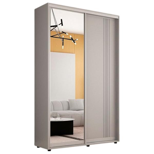 Dulap Mobildor-Lux Compact 140 x 45 x 220 / PAL / Gri deschis photo 1