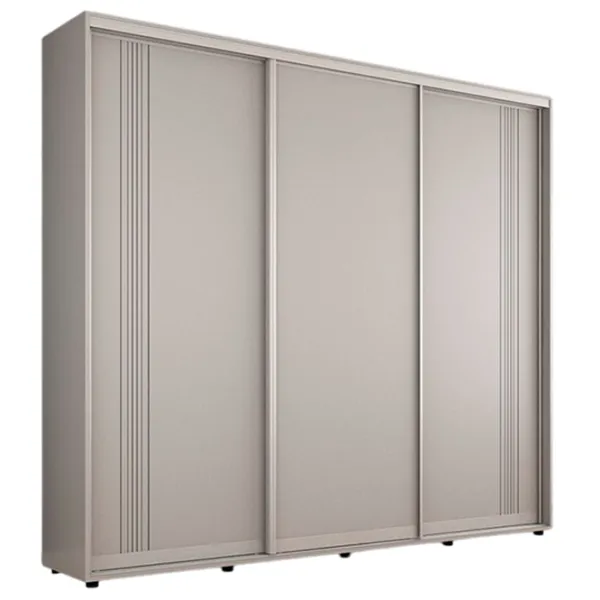 Шкаф Mobildor-Lux Compact 260 x 45см x 220 / ЛДСП / Светло серый photo 1